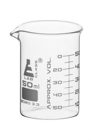 50 ml Spout Mouth Borosilicate Beaker