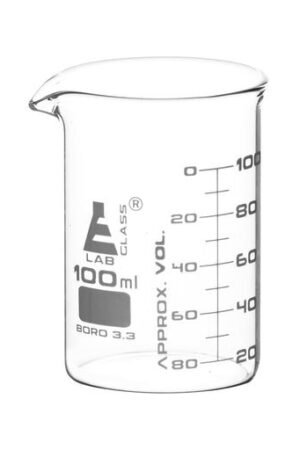 100mL Spout Mouth Borosilicate Beaker