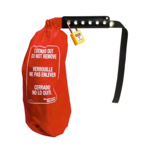 Master Lock Large Nylon Oversized Plug & Control Lockout