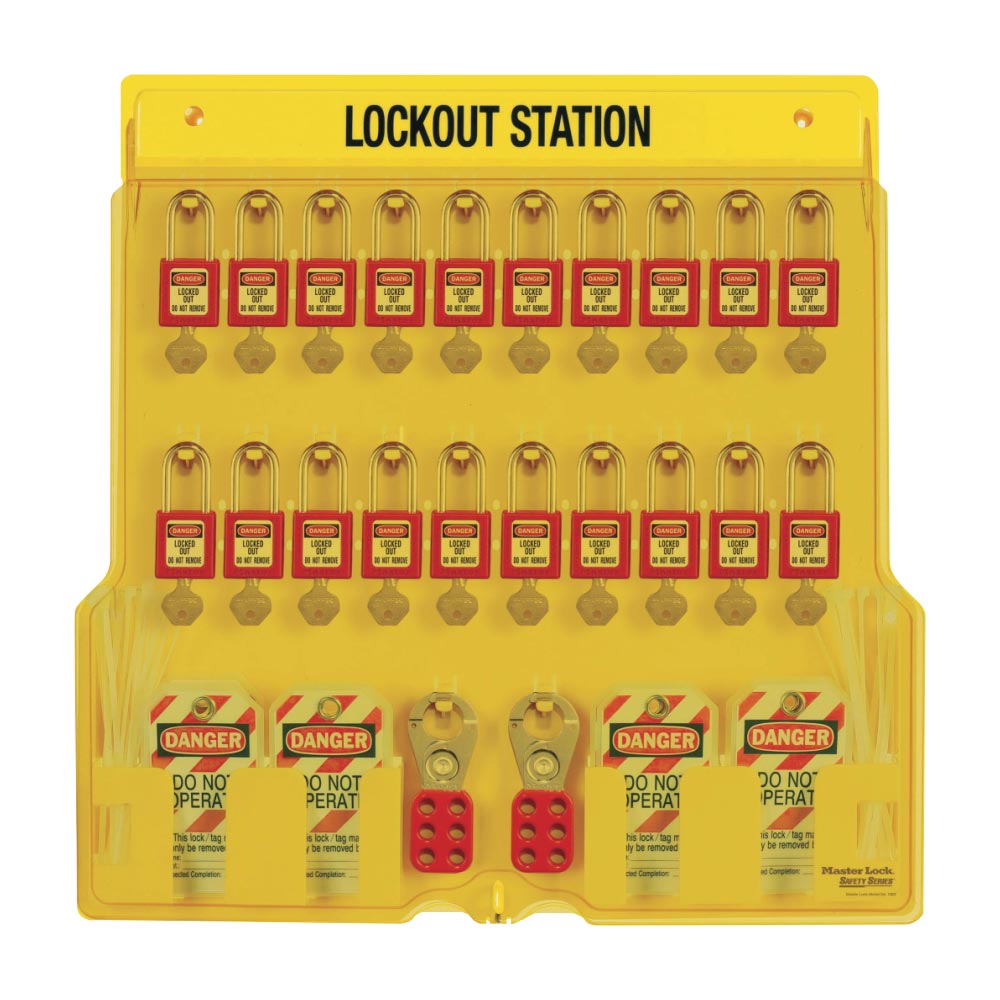Master Lock 20 Lock Station (Accessories Included)