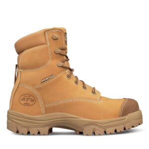 Oliver 45-632Z 150mm Zip Sided Safety Boots, Wheat