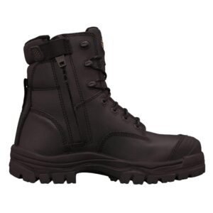 Oliver 45-645Z 150mm Zip Sided Safety Boot, Black