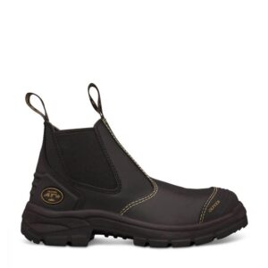 Oliver 55-320 Slip On Safety Boot, Black