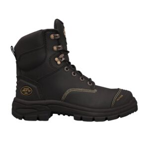 Oliver 55-345Z 150mm Zip Sided Safety Boot, Black