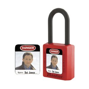 Master Lock Padlock Photo Identification Labels: Pack/6