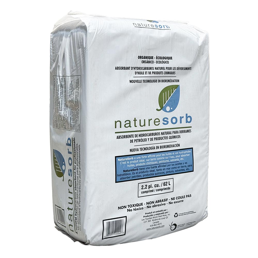 SpillSorb Absorbent Fibre, Compressed Bale 120L