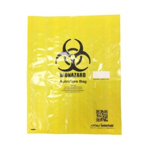 Bio Hazard Yellow Plastic Bag Heavy Duty